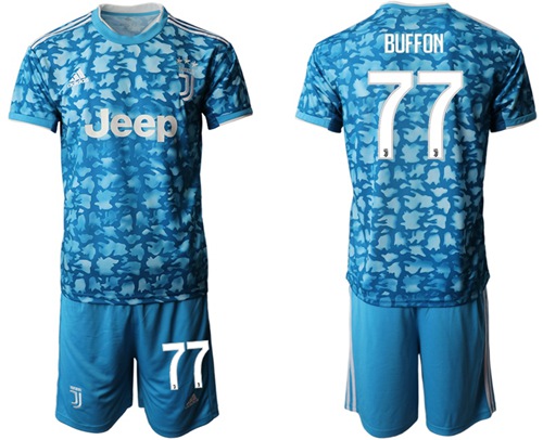 Juventus #77 Buffon Third Soccer Club Jersey