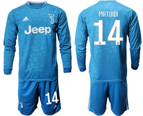 Juventus #14 Matuidi Third Long Sleeves Soccer Club Jersey