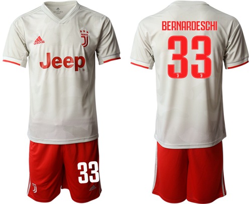 Juventus #33 Bernardeschi Away Soccer Club Jersey