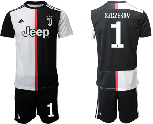 Juventus #1 Szczesny Home Soccer Club Jersey