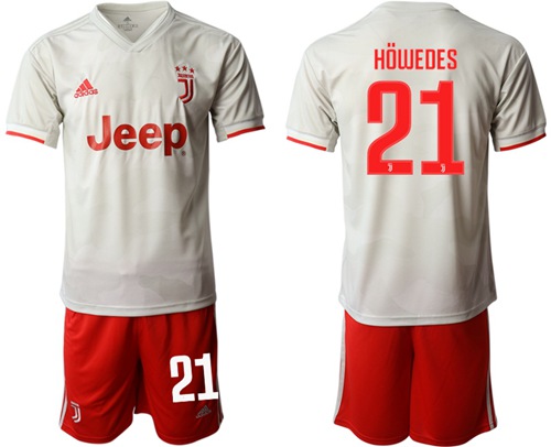 Juventus #21 Howedes Away Soccer Club Jersey