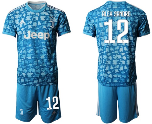 Juventus #12 Alex Sandro Third Soccer Club Jersey