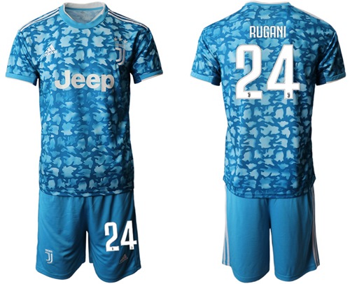 Juventus #24 Rugani Third Soccer Club Jersey