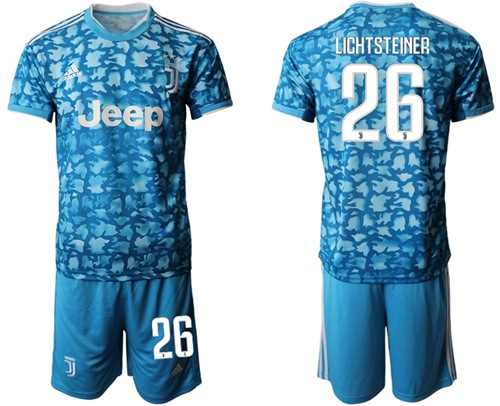 Juventus #26 Lichtsteiner Third Soccer Club Jersey