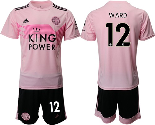 Leicester City #12 Ward Away Soccer Club Jersey