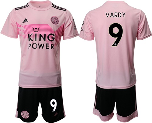 Leicester City #9 Vardy Away Soccer Club Jersey