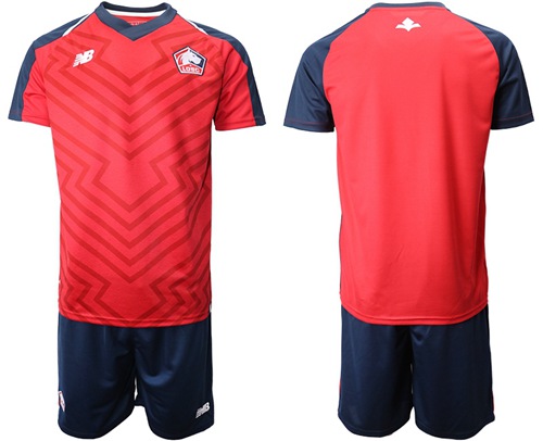 Lille Blank Home Soccer Club Jersey
