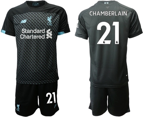 Liverpool #21 Chamberlain Third Soccer Club Jersey