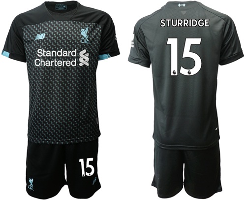 Liverpool #15 Sturridge Third Soccer Club Jersey