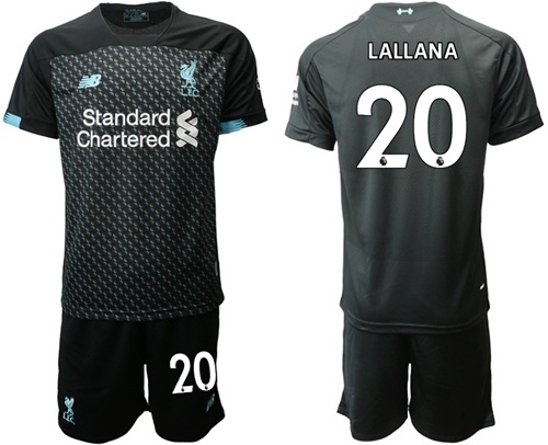 Liverpool #20 Lallana Third Soccer Club Jersey
