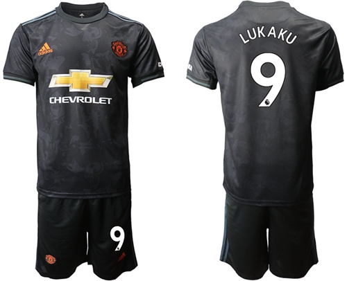 Manchester United #9 Lukaku Third Soccer Club Jersey