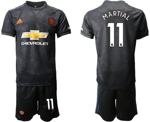 Manchester United #11 Martial Third Soccer Club Jersey