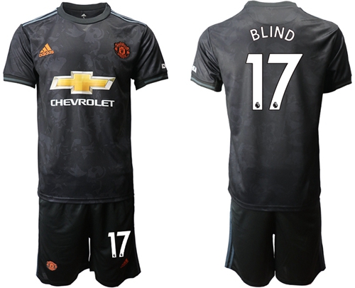 Manchester United #17 Blind Third Soccer Club Jersey