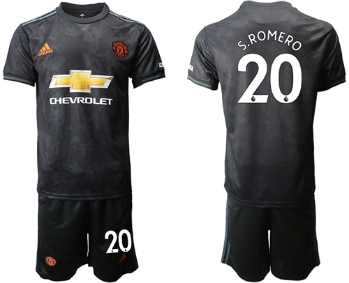 Manchester United #20 S.Romero Third Soccer Club Jersey