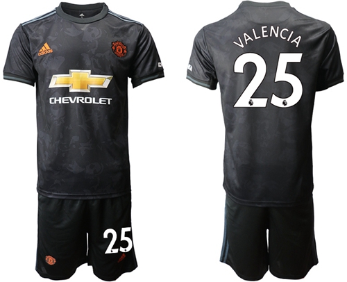 Manchester United #25 Valencia Third Soccer Club Jersey
