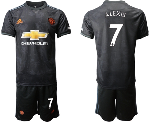 Manchester United #7 Alexis Third Soccer Club Jersey