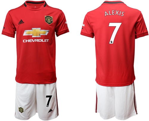 Manchester United #7 Alexis Home Soccer Club Jersey