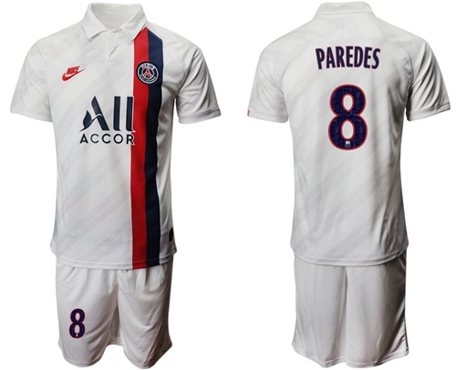 Paris Saint-Germain #8 Paredes Third Soccer Club Jersey