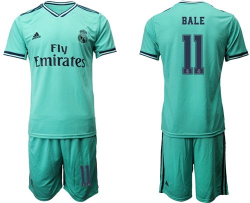 Real Madrid #11 Bale Third Soccer Club Jersey