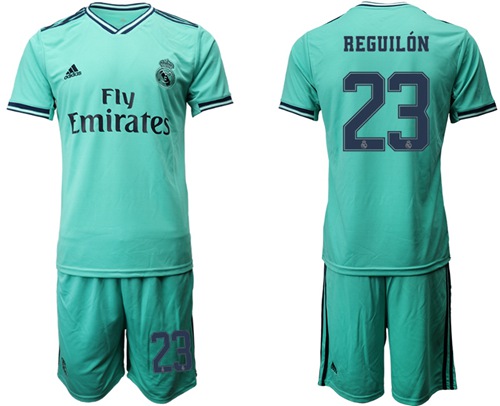 Real Madrid #23 Reguilon Third Soccer Club Jersey