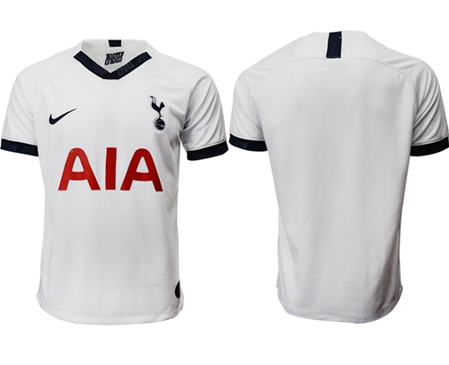 Tottenham Hotspur Blank White Home Soccer Club Jersey