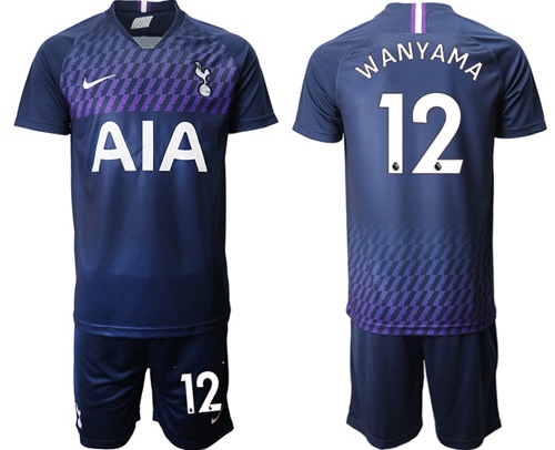 Tottenham Hotspur #12 Wanyama Away Soccer Club Jersey