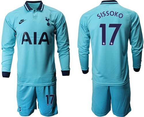 Tottenham Hotspur #17 Sissoko Third Long Sleeves Soccer Club Jersey