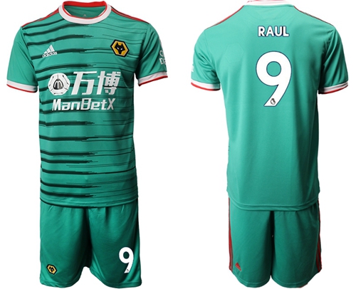 Wolves #9 Raul Third Soccer Club Jersey