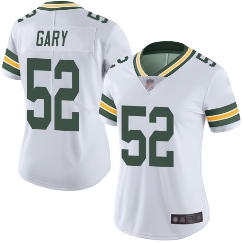 Nike Packers #52 Rashan Gary White Women's Stitched NFL Vapor Untouchable Limited Jersey