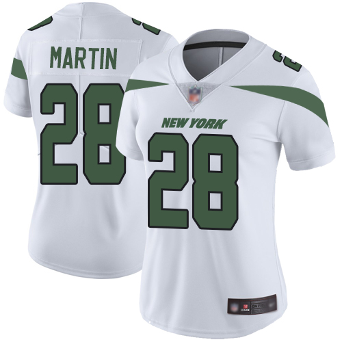 Nike Jets #28 Curtis Martin White Women's Stitched NFL Vapor Untouchable Limited Jersey Nike Jets #28 Curtis Martin White Women's Stitched NFL Vapor Untouchable Limited Jersey