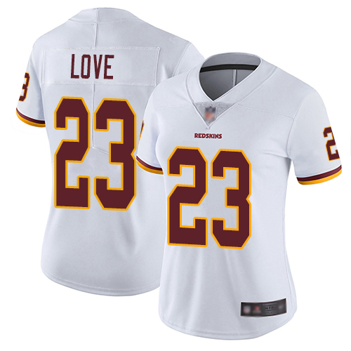 Redskins #23 Bryce Love White Women's Stitched Football Vapor Untouchable Limited Jersey Redskins #23 Bryce Love White Women's Stitched Football Vapor Untouchable Limited Jersey