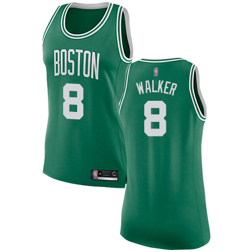 Celtics #8 Kemba Walker Green Women's Basketball Swingman Icon Edition Jersey