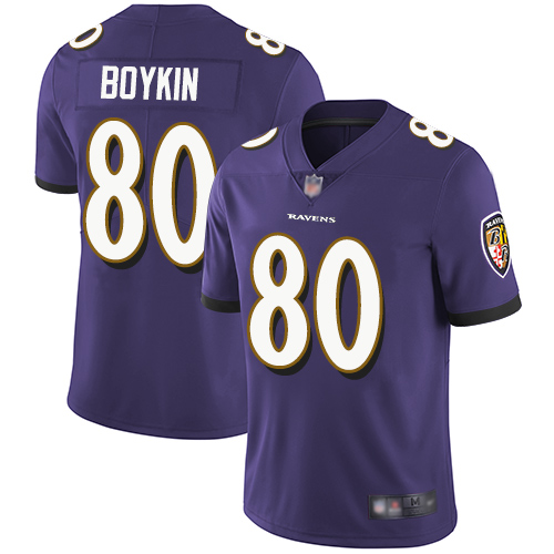 Ravens #80 Miles Boykin Purple Team Color Youth Stitched Football Vapor Untouchable Limited Jersey Ravens #80 Miles Boykin Purple Team Color Youth Stitched Football Vapor Untouchable Limited Jersey