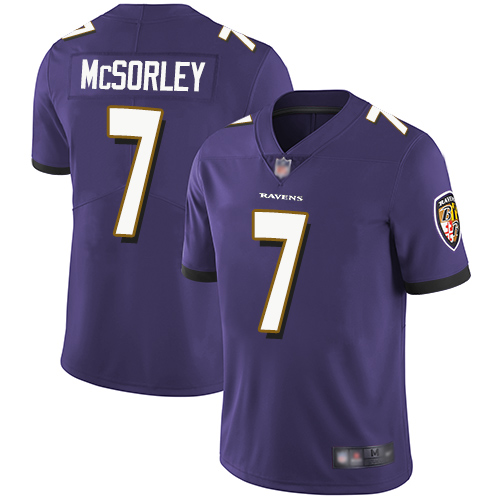 Ravens #7 Trace McSorley Purple Team Color Youth Stitched Football Vapor Untouchable Limited Jersey Ravens #7 Trace McSorley Purple Team Color Youth Stitched Football Vapor Untouchable Limited Jersey
