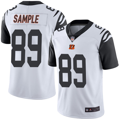Nike Bengals #89 Drew Sample White Youth Stitched NFL Limited Rush Jersey Nike Bengals #89 Drew Sample White Youth Stitched NFL Limited Rush Jersey