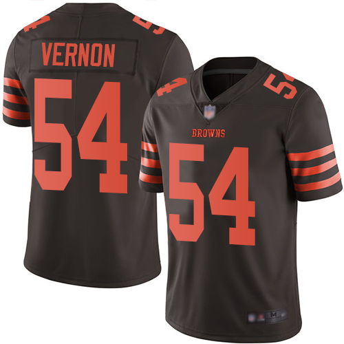 Nike Browns #54 Olivier Vernon Brown Youth Stitched NFL Limited Rush Jersey Nike Browns #54 Olivier Vernon Brown Youth Stitched NFL Limited Rush Jersey