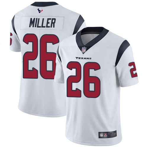 Texans #26 Lamar Miller White Youth Stitched Football Vapor Untouchable Limited Jersey