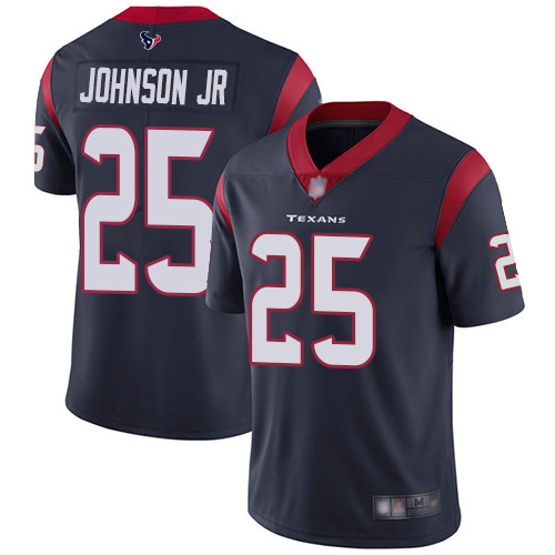 Texans #25 Duke Johnson Jr Navy Blue Team Color Youth Stitched Football Vapor Untouchable Limited Jersey