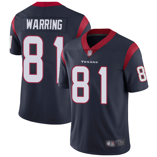 Texans #81 Kahale Warring Navy Blue Team Color Youth Stitched Football Vapor Untouchable Limited Jersey Texans #81 Kahale Warring Navy Blue Team Color Youth Stitched Football Vapor Untouchable Limited Jersey