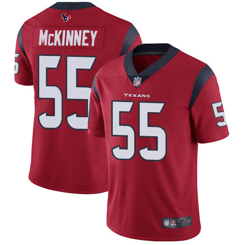 Texans #55 Benardrick McKinney Red Alternate Youth Stitched Football Vapor Untouchable Limited Jersey