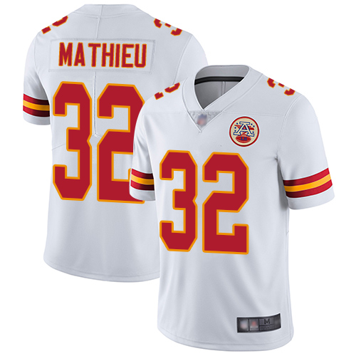 Nike Chiefs #32 Tyrann Mathieu White Youth Stitched NFL Vapor Untouchable Limited Jersey