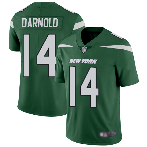Nike Jets #14 Sam Darnold Green Team Color Youth Stitched NFL Vapor Untouchable Limited Jersey Nike Jets #14 Sam Darnold Green Team Color Youth Stitched NFL Vapor Untouchable Limited Jersey