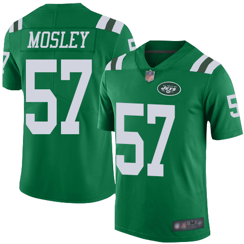 Nike Jets #57 C.J. Mosley Green Youth Stitched NFL Limited Rush Jersey Nike Jets #57 C.J. Mosley Green Youth Stitched NFL Limited Rush Jersey