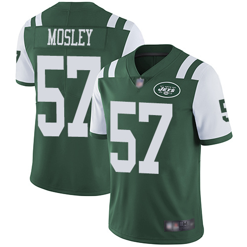 Nike Jets #57 C.J. Mosley Green Team Color Youth Stitched NFL Vapor Untouchable Limited Jersey
