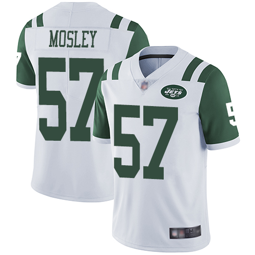 Nike Jets #57 C.J. Mosley White Youth Stitched NFL Vapor Untouchable Limited Jersey