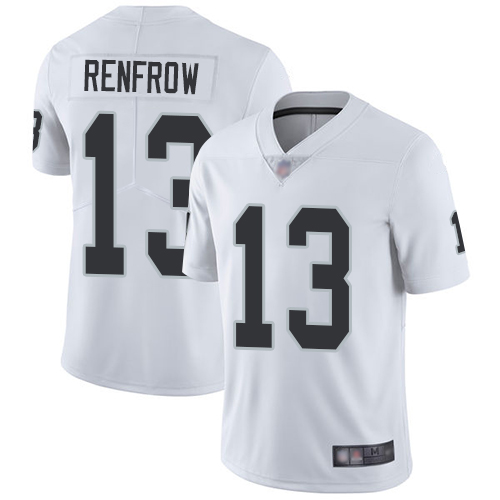 Raiders #13 Hunter Renfrow White Youth Stitched Football Vapor Untouchable Limited Jersey
