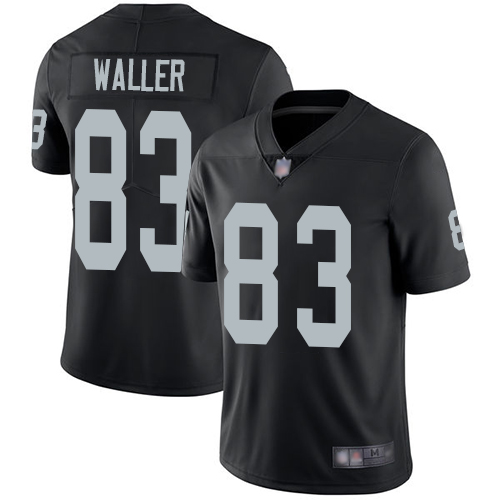 Raiders #83 Darren Waller Black Team Color Youth Stitched Football Vapor Untouchable Limited Jersey