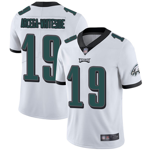 Eagles #19 JJ Arcega-Whiteside White Youth Stitched Football Vapor Untouchable Limited Jersey Eagles #19 JJ Arcega-Whiteside White Youth Stitched Football Vapor Untouchable Limited Jersey