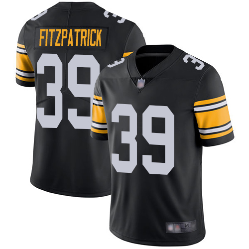 Steelers #39 Minkah Fitzpatrick Black Alternate Youth Stitched Football Vapor Untouchable Limited Jersey