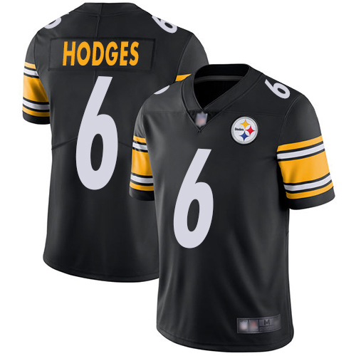 Steelers #6 Devlin Hodges Black Team Color Youth Stitched Football Vapor Untouchable Limited Jersey